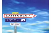 Latitudes 1 Livre- Méthode de Français- Regine Merieux, Yves Loiseau Ed Didier