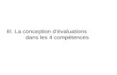 Evaluation   Cours 5