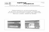 Spirax sarco régulateur pneumatique   notice - série 1000 3000 et 8000-spirax sarco