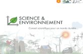 Les ateliers de Science & Environnement pour un monde durable