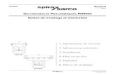 Spirax sarco pn9000 servomoteur pneumatiques   notice de montage et d'entretien - spirax sarco