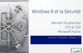 Windows 8 et la sécurité