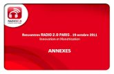 Synthèse Rencontres Radio 2.0 Paris ANNEXES