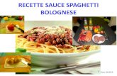 Recette sauce spaghetti   geert delrue