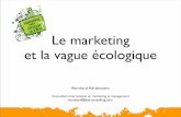 Le marketing et la vague écologique par bernhard adriaensens liège-03032011