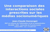 Comparaison interactions sociales sur les médias socionumériques   impec - domenget
