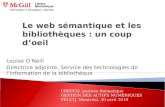 Crepuq presentation web semantique 30 avril