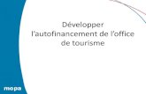 Journée technique MOPA Autofinancement - Pistes de diversification pour l'autofinancement de mon office de tourisme (23 mai 2013)