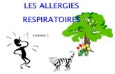 Diagnostic des allergies respiratoires