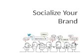 Socialise your brand : l’impact des réseaux sociaux sur les images de marques, et comment Facebook est un outil CRM avant tout.