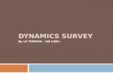 Dynamics survey - plateforme d'enquêtes par SMS.