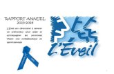 éVeil rapport annuel 2013-2014