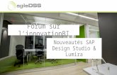 Les nouveautés à connaître par rapport à SAP Design Studio et Lumira
