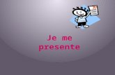 presenting yourself in French