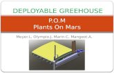 POM: Plants On Mars, a Space Apps Challenge 2013