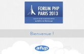 Keynote d'ouverture du forum PHP 2013