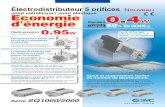 Electrodistributeur 5 orifices - Catalogue SMC New SQ1000/2000