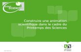 PDS Namur - Construire une animation scientifique