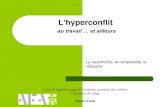 L’hyperconflit : le reconnaître, le comprendre, le résoudre, Daniel Faulx, professeur, Université de Liège (Belgique)