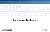 Demarche Formation Lean Ogip Organisation