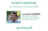 Le recruteur à l'ère des NBCIC - Keynote d'ouverture #rmsconf 2014 par Laurent Alexandre