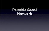 réseau sociaux portables