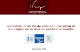 Sondage IFOP/Mission Val de Loire : Les habitants et le Val de Loire patrimoine mondial