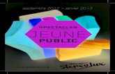 Stereolux / Spectacles jeune public (sep. 2012 - jan. 2013)