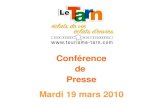 ConféRence De Presse19 Mars 2010