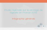 [Etude] Piratage de logiciels en France en 2012 - Infographie générale