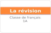 French 2A Review Beginning