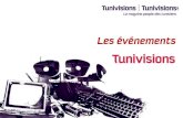Les événements Tunivisions