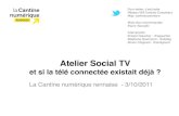 Atelier Social TV - La Cantine numérique rennaise