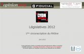 Lyon Capitale - Législatives 2012 - 1ère Rhône