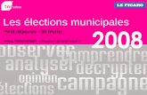 La situation politique à 2 semaines du 1er tour des élections municipales 2008