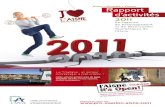 Aisne Tourisme Rapport d’activités 2011