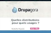 Drupagora 2012 - Drupal : Quelles distributions pour quels usages
