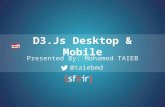 D3.JS Desktop & Mobile