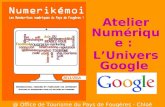 Atelier "Univers Google"