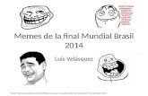 Memes de la Final Mundial brasil 2014