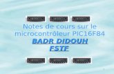 Microcontroleur Pic16 F84