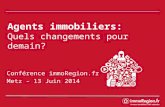 Conférence immoRegion.fr -  Metz  13 Juin 2014