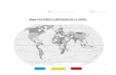 Mapa Les Zones Climatiques De La Terra