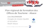 TOUS ACCUEILLANTS - Plan de formation des Offices de Tourisme d'Alsace par Line DILLENSEGER