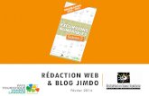 Tutoriel : Rédaction web & Blog Jimdo - Les excursions numériques saison 2
