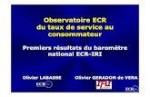 ECR France Forum ‘06. Les résultats de l’observatoire du taux de service en France