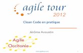 AgileTour Toulouse 2012 : clean code en pratique
