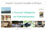Les expériences de tourisme éthique à madagascar l'initiative accueil villageois dans le vakinankaratra