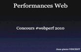 Retours sur le concours Webperf 2010