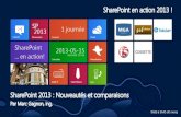 SharePoint en action 2013 - AFF-01 - Nouveautés sharepoint 2013 - Marc Gagnon de MGA Concept